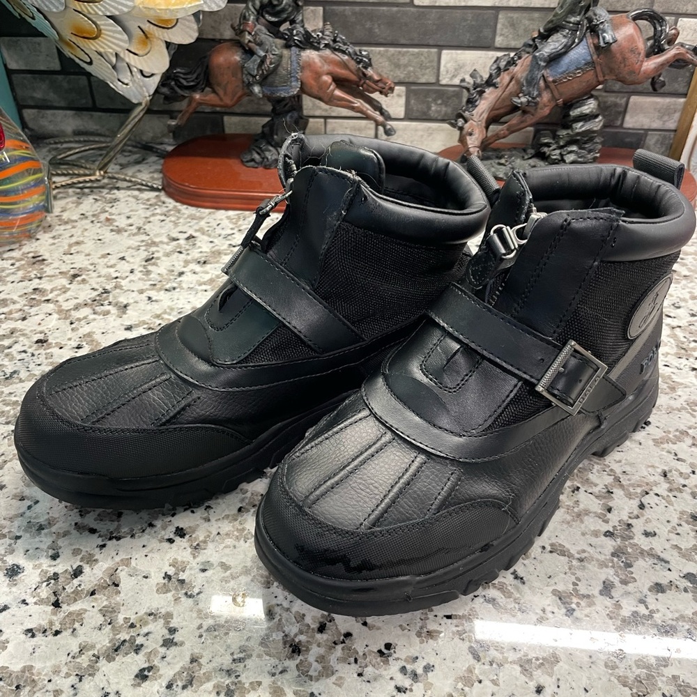 Boys Polo Boots-Colby Mid Zip. Size 7 - Picture 2 of 6